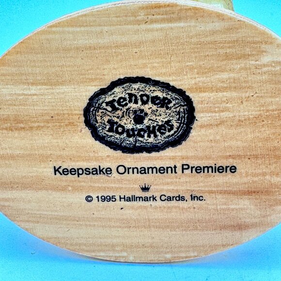 Hallmark 1995 Keepsake Ornament Wish List By Tender Touches QX5859 Vintage - Picture 3 of 10